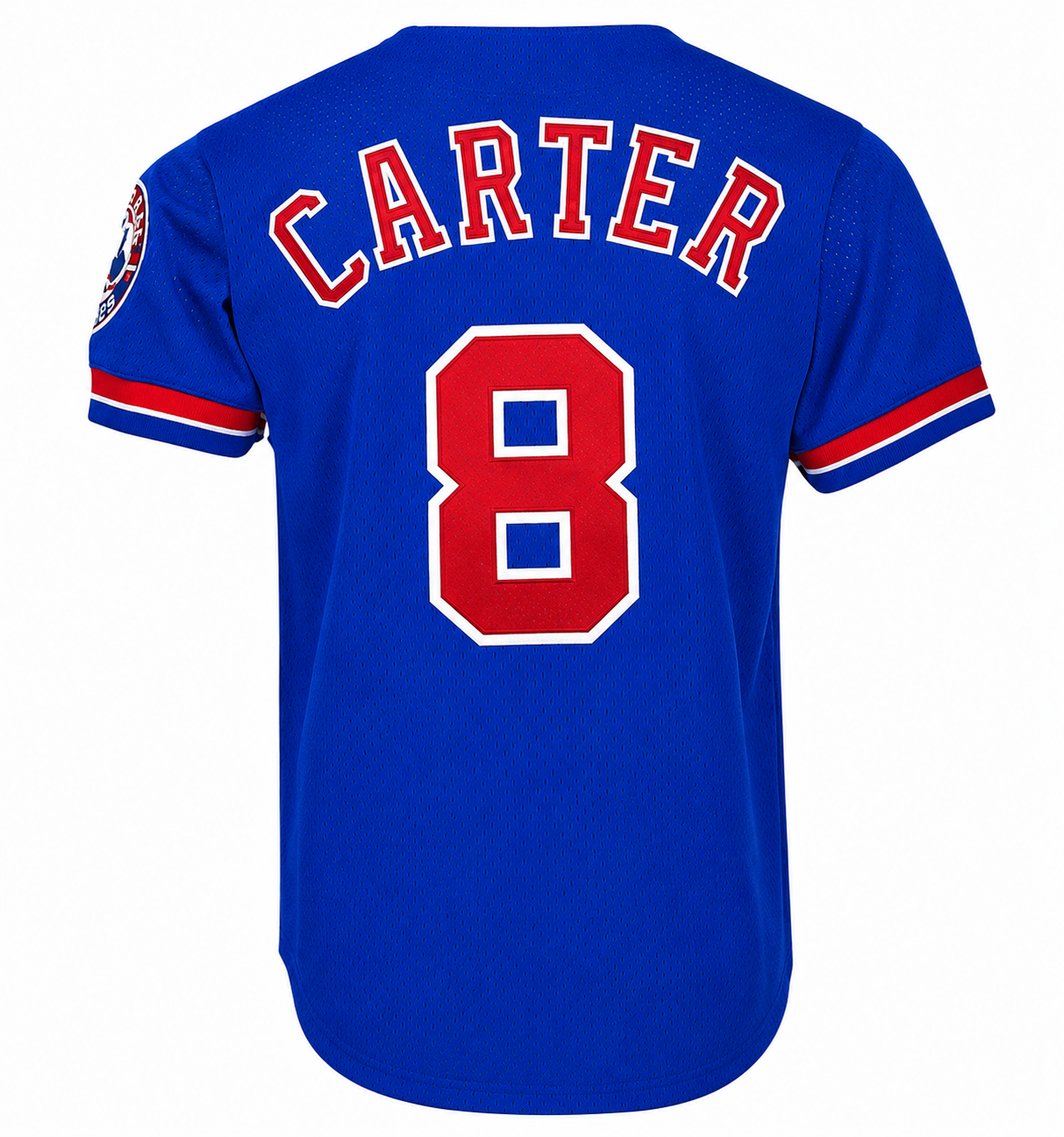 Men's Montreal Expos Gary Carter Mitchell & Ness Royal 1992 Authentic Cooperstown Collection Mesh Batting Practice Jersey Official Team Jersey Sports