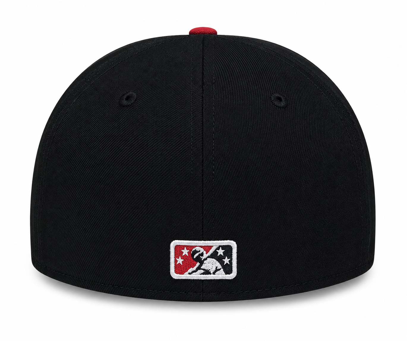 Iowa Cubs New Era MILB 2 Tone Black/Red 59FIFTY Fitted Hat Official Team Hat Sports Fan Cap Official MLB Team Hat Baseball Fan Cap