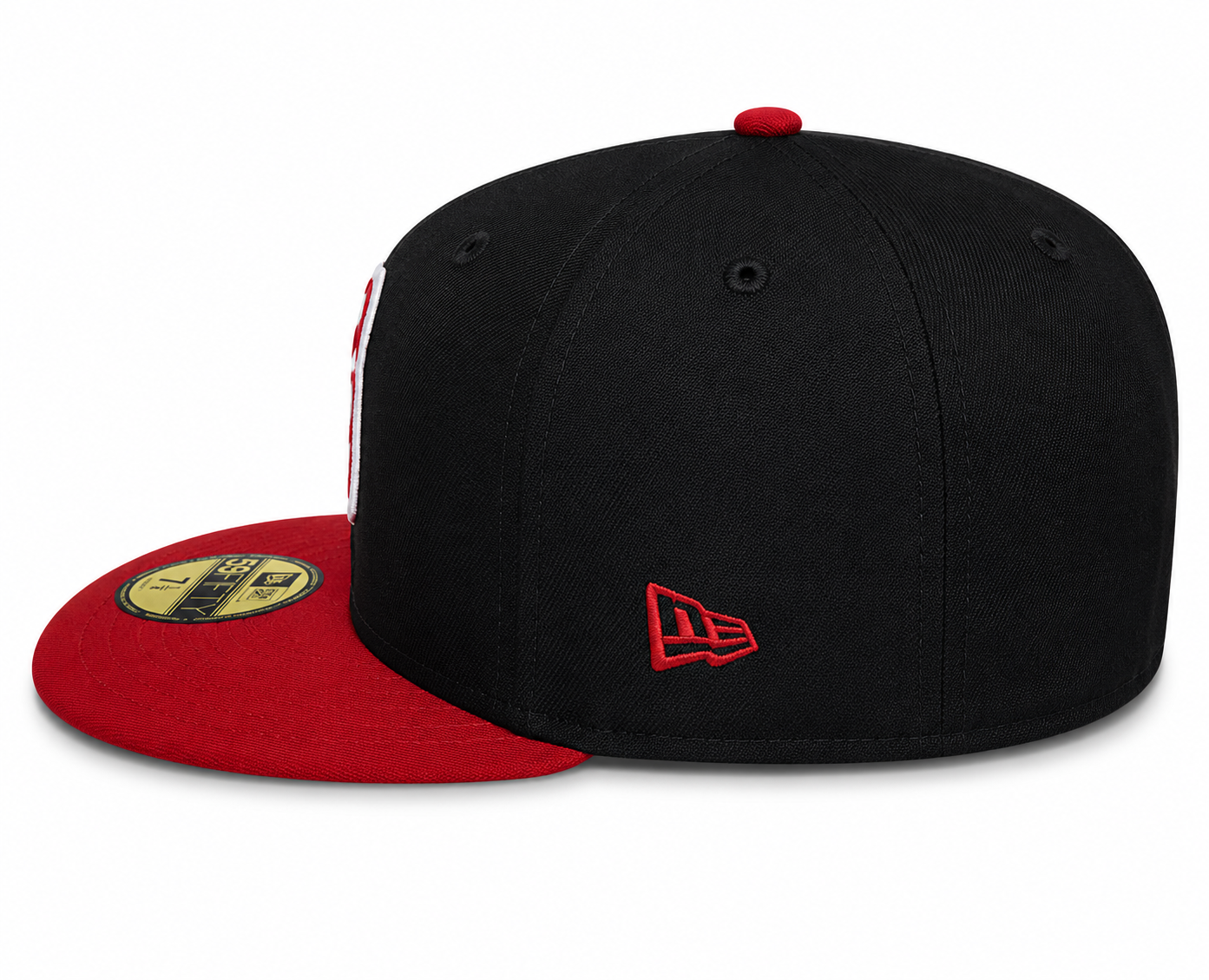 Iowa Cubs New Era MILB 2 Tone Black/Red 59FIFTY Fitted Hat Official Team Hat Sports Fan Cap Official MLB Team Hat Baseball Fan Cap
