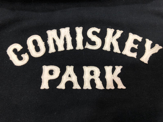 Mens Comiskey Park Heavyweight Black Hoodie 1 MLB Fan Gear Popular Style