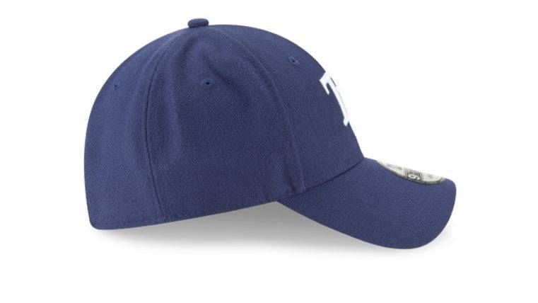 Men's New Era Tampa Bay Rays The League 9FORTY Adjustable Game Cap Official Team Hat Sports Fan Cap Official MLB Team Hat Baseball Fan Cap