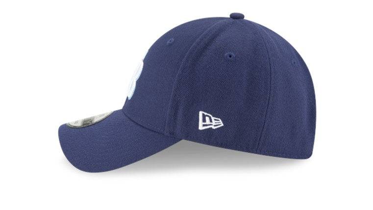 Men's New Era Tampa Bay Rays The League 9FORTY Adjustable Game Cap Official Team Hat Sports Fan Cap Official MLB Team Hat Baseball Fan Cap
