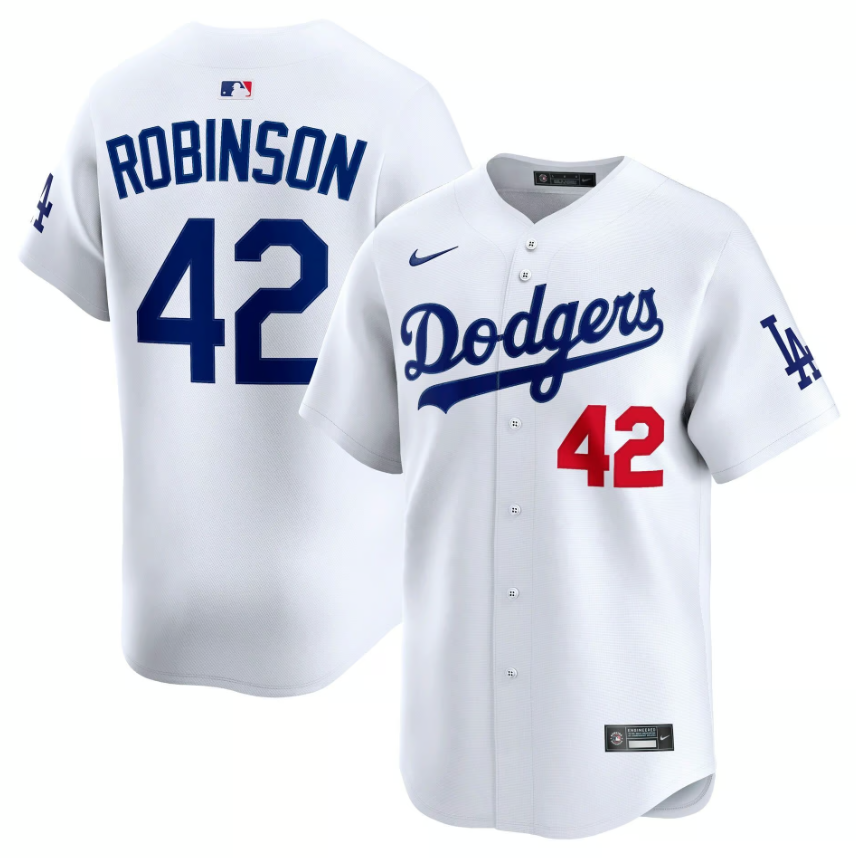 Jackie Robinson Brooklyn Dodgers MLB Cooperstown Jersey Nike Official Team Jersey Sports Fan Apparel Official MLB Team Jersey Baseball Fan Apparel