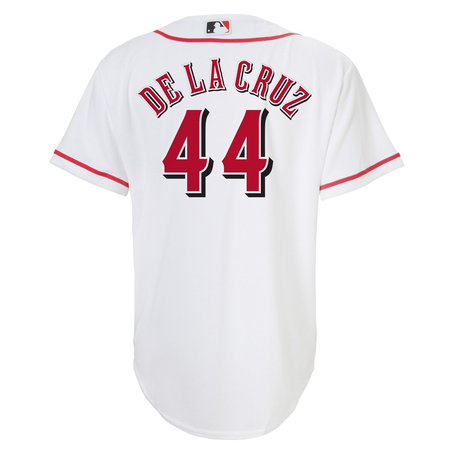 Youth Cincinnati Reds Elly De La Cruz MLB Home Replica Screen Print Jersey Official Team Jersey Sports Fan Apparel Official MLB Team Jersey Baseball F