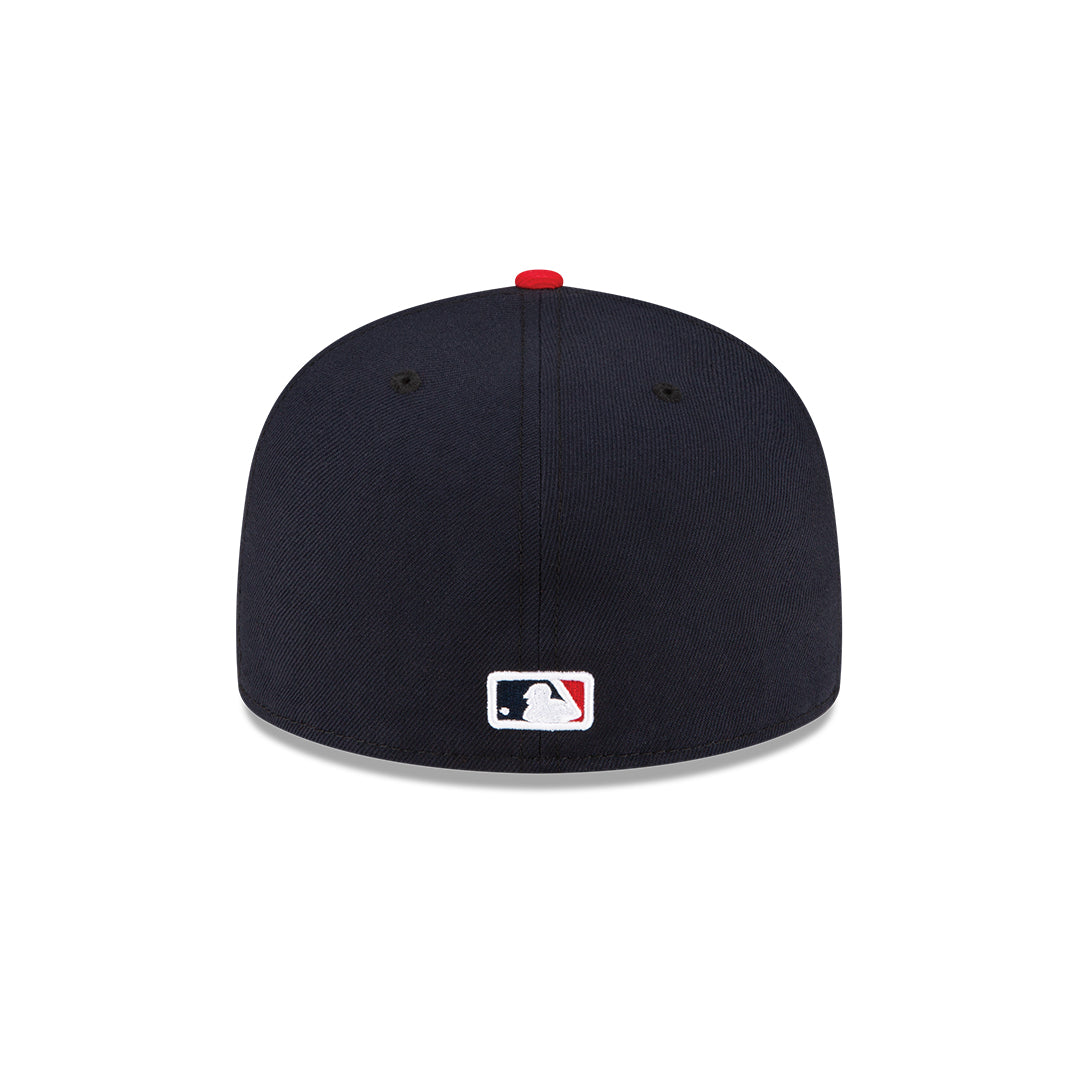 Men's Anaheim Angels New Era Navy/Red Alternate On-Field 59FIFTY Fitted Hat Official Team Hat Sports Fan Cap Official MLB Team Hat Baseball Fan Cap