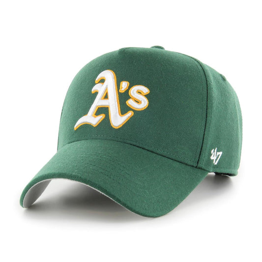 Oakland Athletics MLB '47 Brand MVP DT Green Official Sports Fan Gear MLB Fan Gear Popular Style