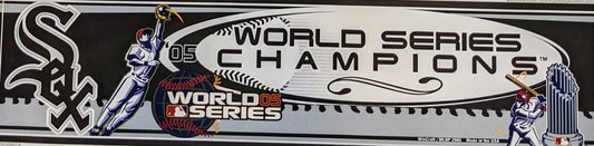 Chicago White Sox 2005 World Series Champions Bumper Sticker Official Sports Fan Gear MLB Fan Gear Popular Style