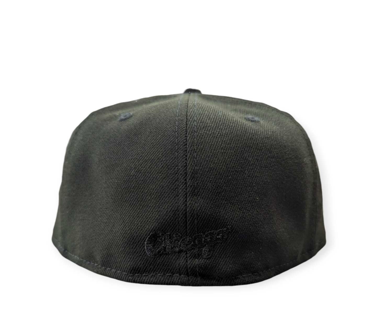 Men's Chicago White Sox New Era Tonal Black On Black 59FIFTY Fitted Hat Official Team Hat Sports Fan Cap Official MLB Team Hat Baseball Fan Cap
