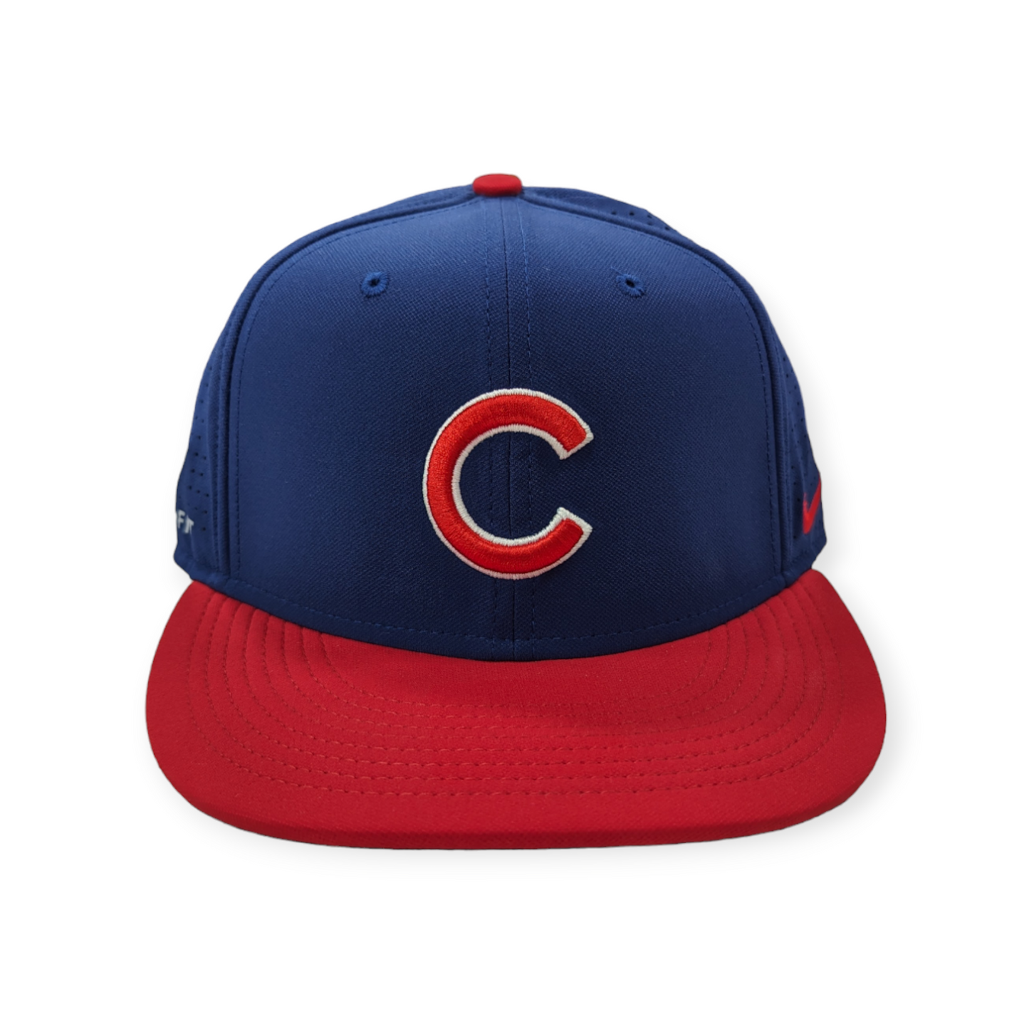 NIKE Chicago Cubs 2 Tone Deep Royal/Red Aero True Adjustable Dri-Fit Performance Hat Official Team Hat Sports Fan Cap Official MLB Team Hat Baseball F