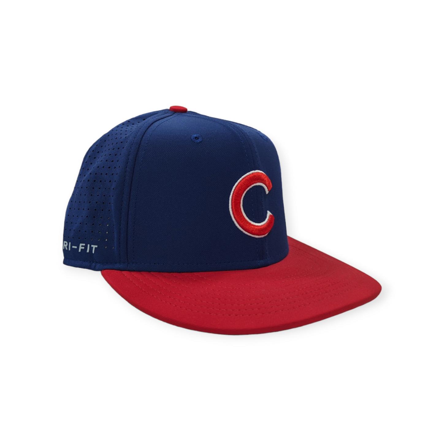 NIKE Chicago Cubs 2 Tone Deep Royal/Red Aero True Adjustable Dri-Fit Performance Hat Official Team Hat Sports Fan Cap Official MLB Team Hat Baseball F