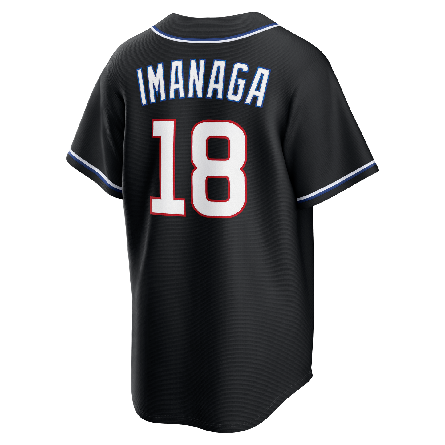 Men's Chicago Cubs Shota Imanaga Nike Black Carbon Replica Jersey Official Team Jersey Sports Fan Apparel Official MLB Team Jersey Baseball Fan Appare