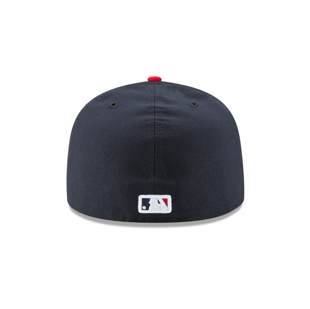Men's St. Louis Cardinals New Era Navy/Red Game Authentic Collection Alternate 2 On-Field 59FIFTY Fitted Hat Official Team Hat Sports Fan Cap Official