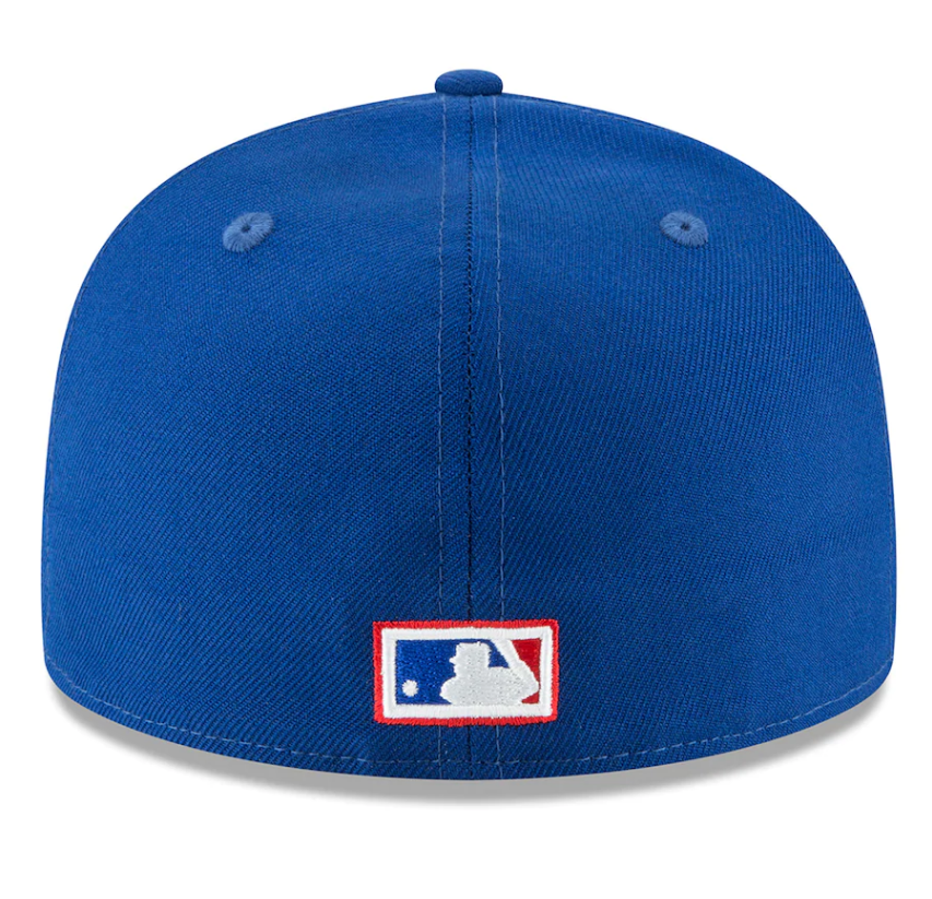 Men's Texas Rangers New Era Blue Cooperstown Collection Wool 59FIFTY Fitted Hat Official Team Hat Sports Fan Cap Official MLB Team Hat Baseball Fan Ca