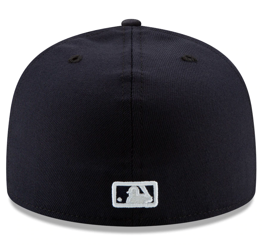 Men's Detroit Tigers New Era Navy Home Authentic Collection On-Field Logo 59FIFTY Fitted Hat Official Team Hat Sports Fan Cap Official MLB Team Hat Ba