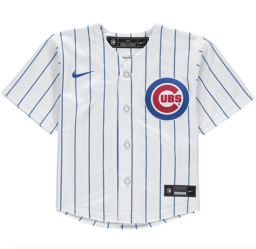 Infant Chicago Cubs Nike Home White Replica Team Jersey 2.0 Official Team Jersey Sports Fan Apparel Official MLB Team Jersey Baseball Fan Apparel