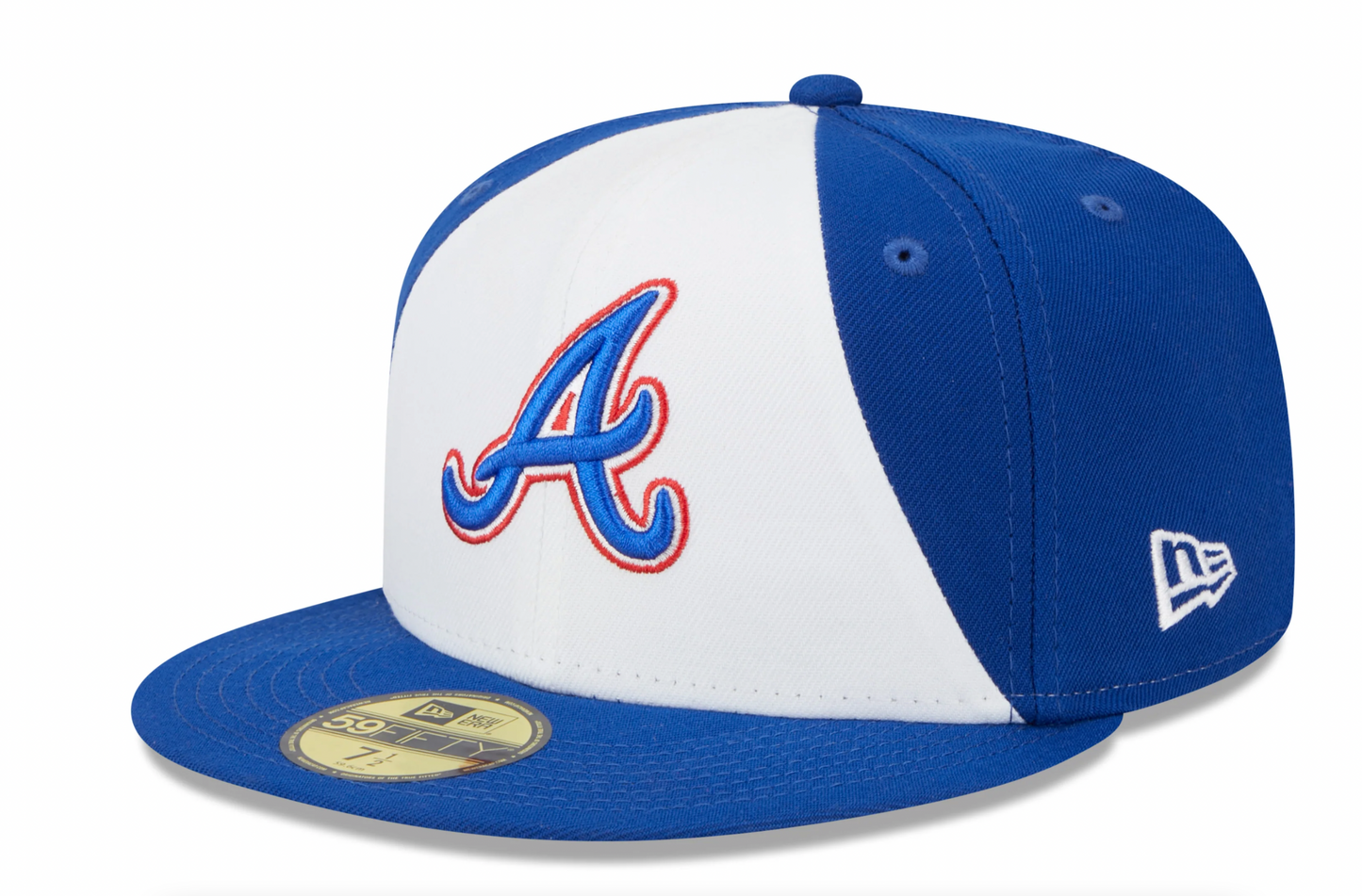 Atlanta Braves City Connect Royal/White New Era 59FIFTY Fitted Hat Official Team Hat Sports Fan Cap Official MLB Team Hat Baseball Fan Cap