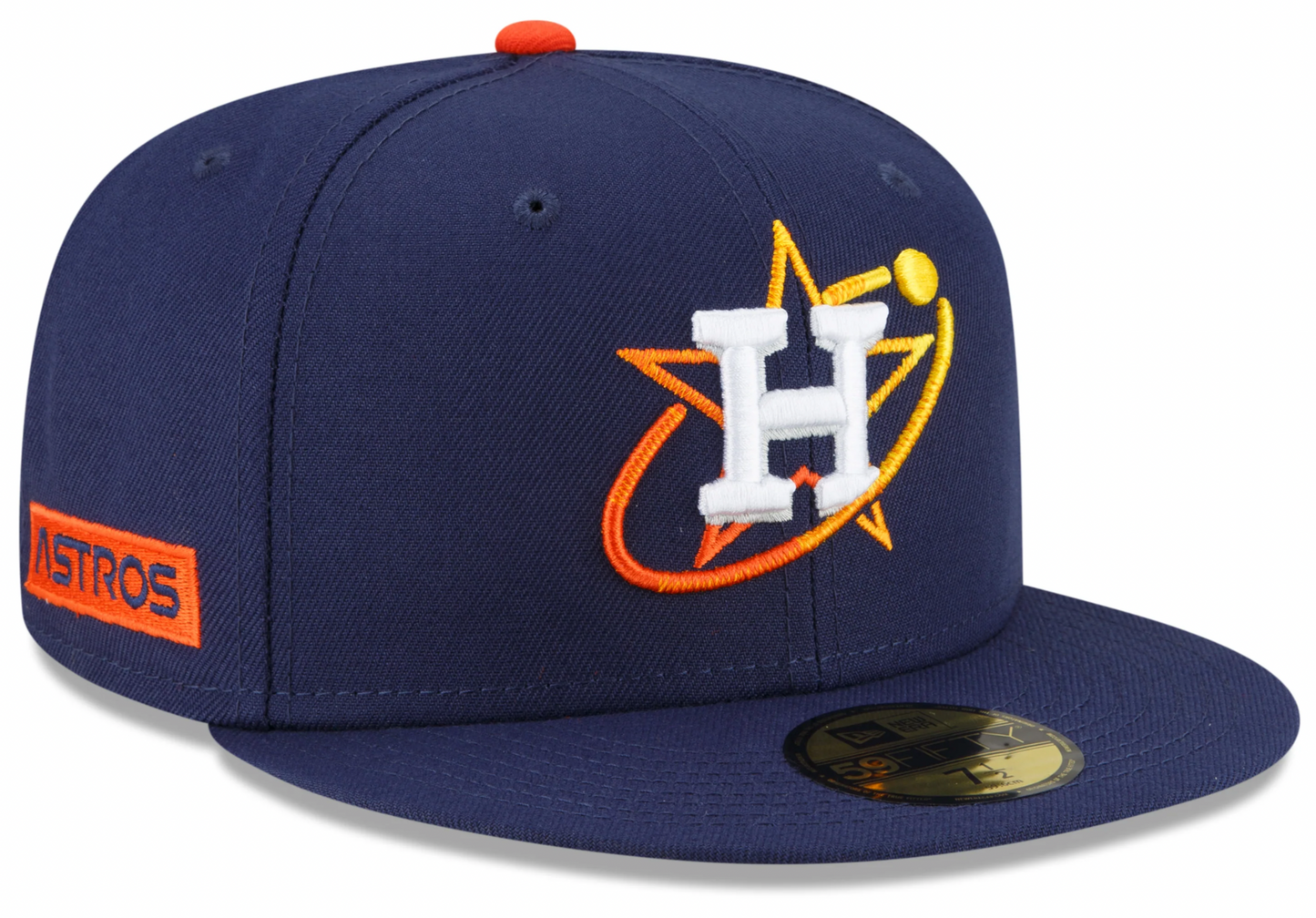 Men's Houston Astros New Era Navy City Connect 59FIFTY Fitted Hat Official Team Hat Sports Fan Cap Official MLB Team Hat Baseball Fan Cap