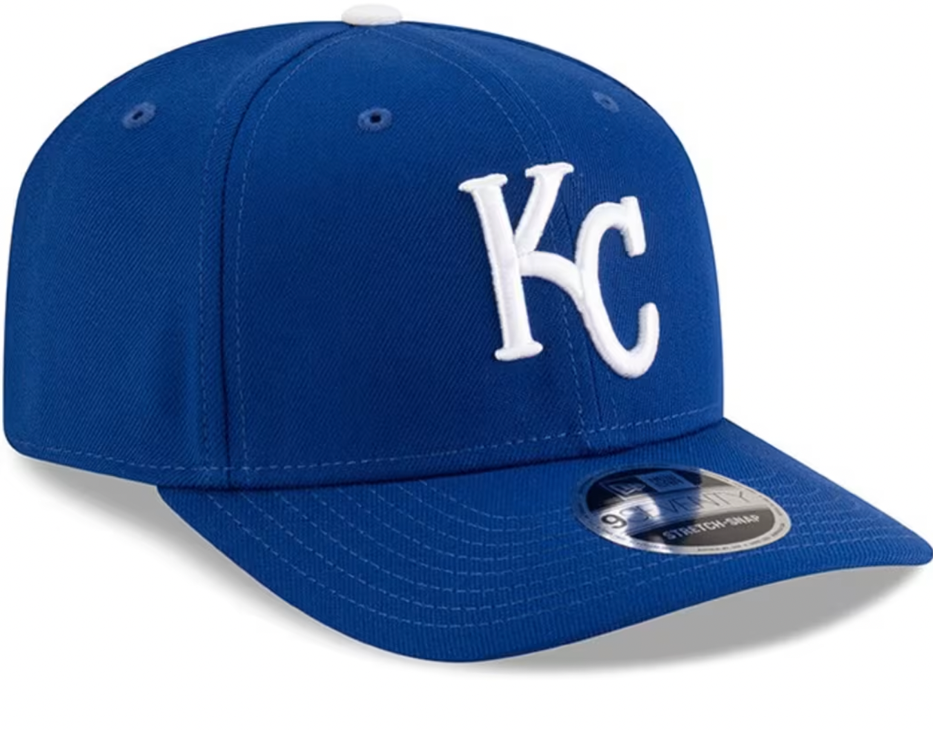 Kansas City Royals Blue New Era Player Replica 9SEVENTY Stretch Snap Adjustable Hat Official Team Hat Sports Fan Cap Official MLB Team Hat Baseball Fa