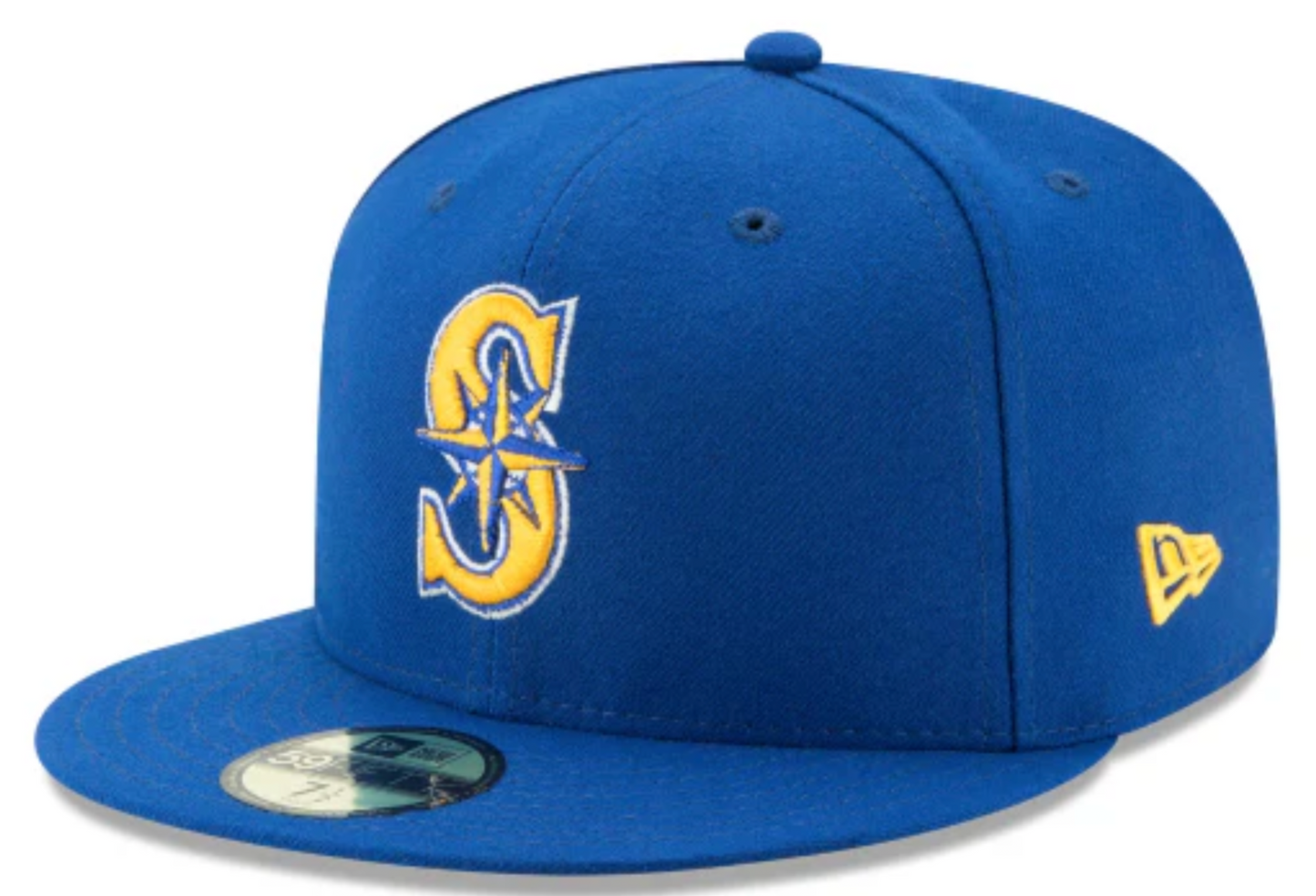 Men's Seattle Mariners New Era Royal Game Authentic Collection Alternate 2 On-Field 59FIFTY Fitted Hat Official Team Hat Sports Fan Cap Official MLB T