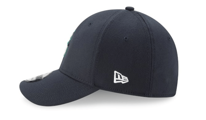 New Era Men's Seattle Mariners 39Thirty Classic Navy Stretch Fit Hat Official Team Hat Sports Fan Cap Official MLB Team Hat Baseball Fan Cap