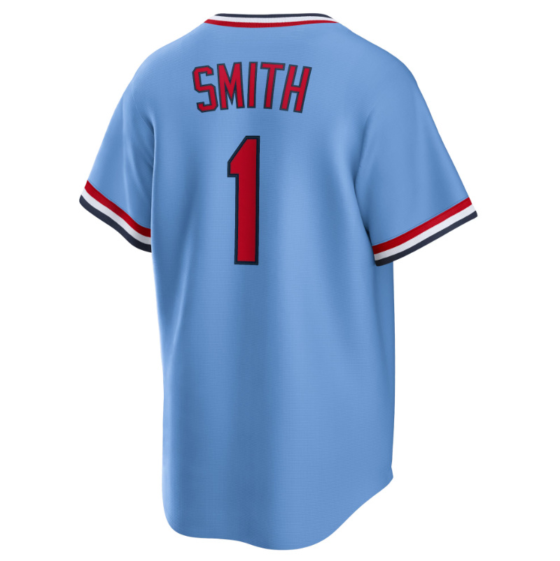 Ozzie Smith St. Louis Cardinals Nike Road Cooperstown Collection Player Jersey - Light Blue Official Team Jersey Sports Fan Apparel Official MLB Team