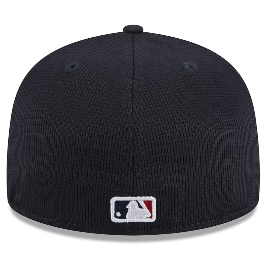 Men's Atlanta Braves New Era White 2024 Batting Practice 59FIFTY Fitted Hat Official Team Hat Sports Fan Cap Official MLB Team Hat Baseball Fan Cap