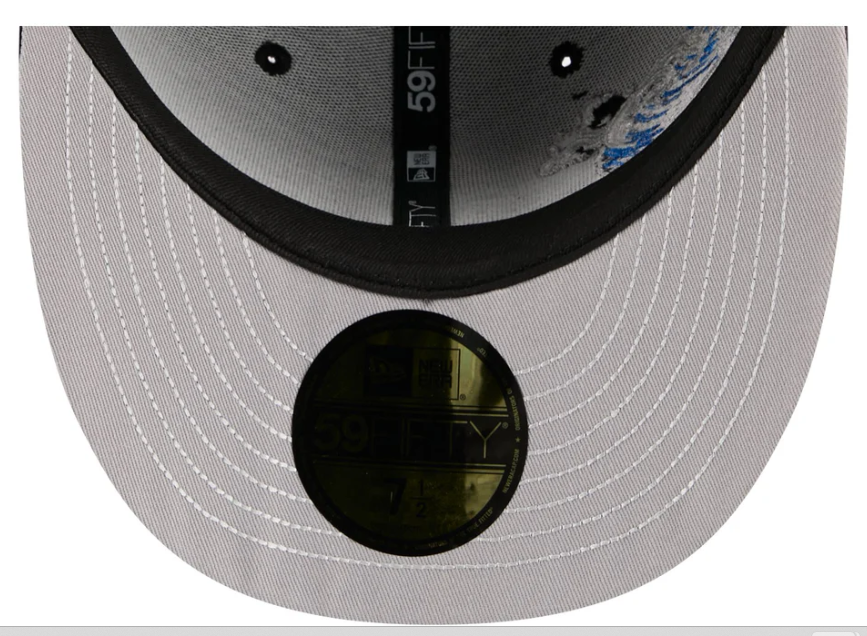 Seattle Mariners MLB Waves 59FIFTY Fitted New Era Black/White Official Team Hat Sports Fan Cap Official MLB Team Hat Baseball Fan Cap