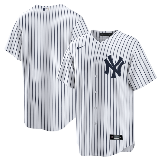 Men's New York Yankees Nike White Home Replica Blank Team Jersey Official Team Jersey Sports Fan Apparel Official MLB Team Jersey Baseball Fan Apparel