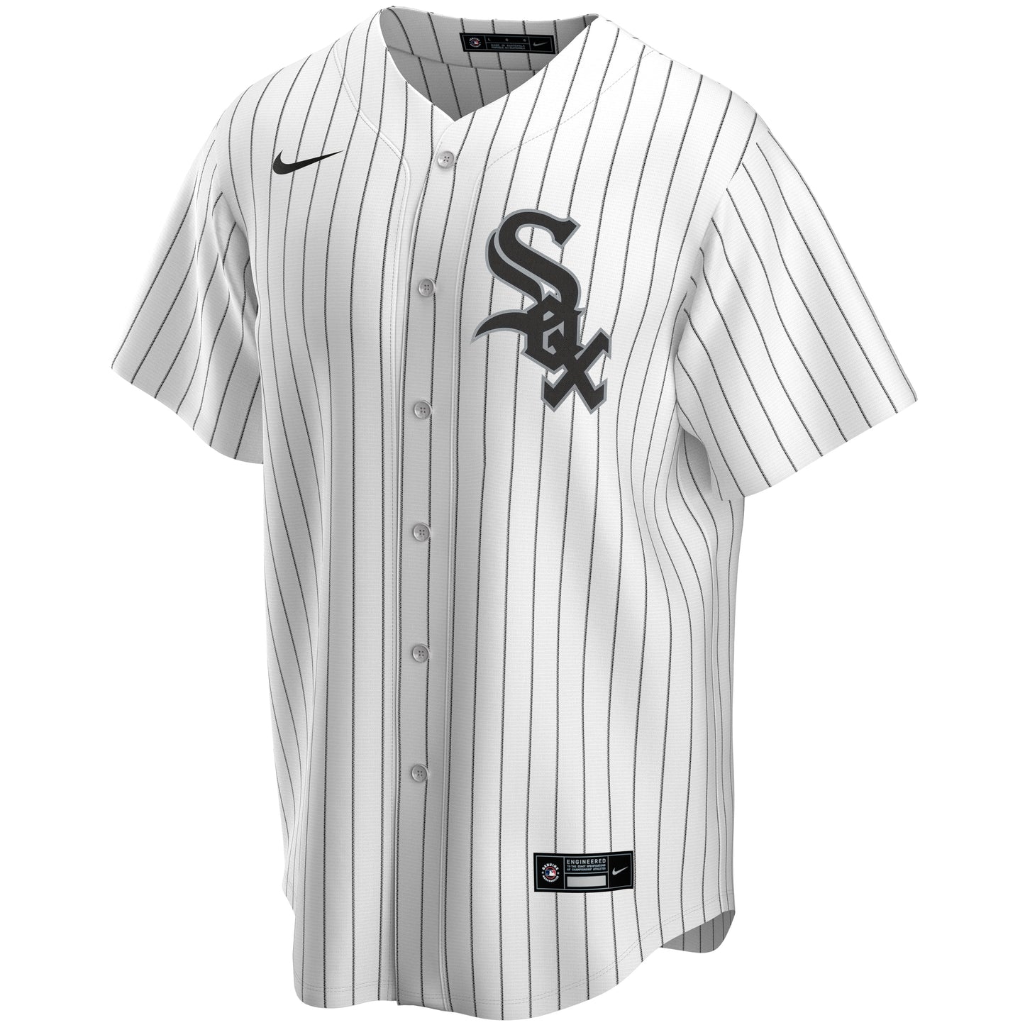 NIKE Men's Yoan Moncada Chicago White Sox White Home Replica Jersey Official Team Jersey Sports Fan Apparel Official MLB Team Jersey Baseball Fan Appa