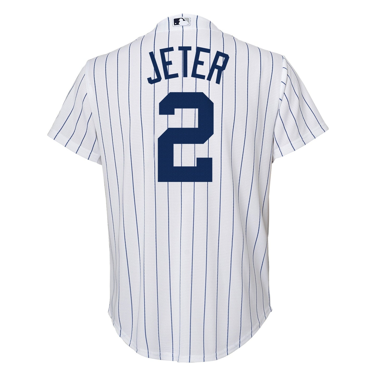 Youth Derek Jeter New York Yankees White Home Game Replica Player Jersey Official Team Jersey Sports Fan Apparel Official MLB Team Jersey Baseball Fan