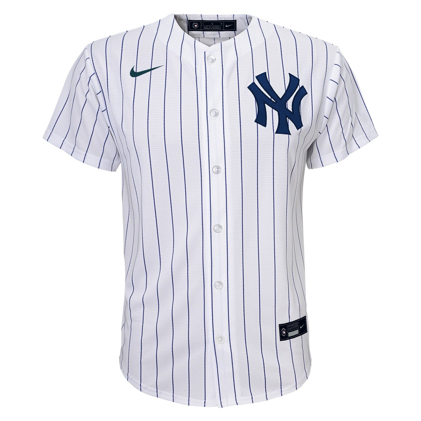 Youth Derek Jeter New York Yankees White Home Game Replica Player Jersey Official Team Jersey Sports Fan Apparel Official MLB Team Jersey Baseball Fan