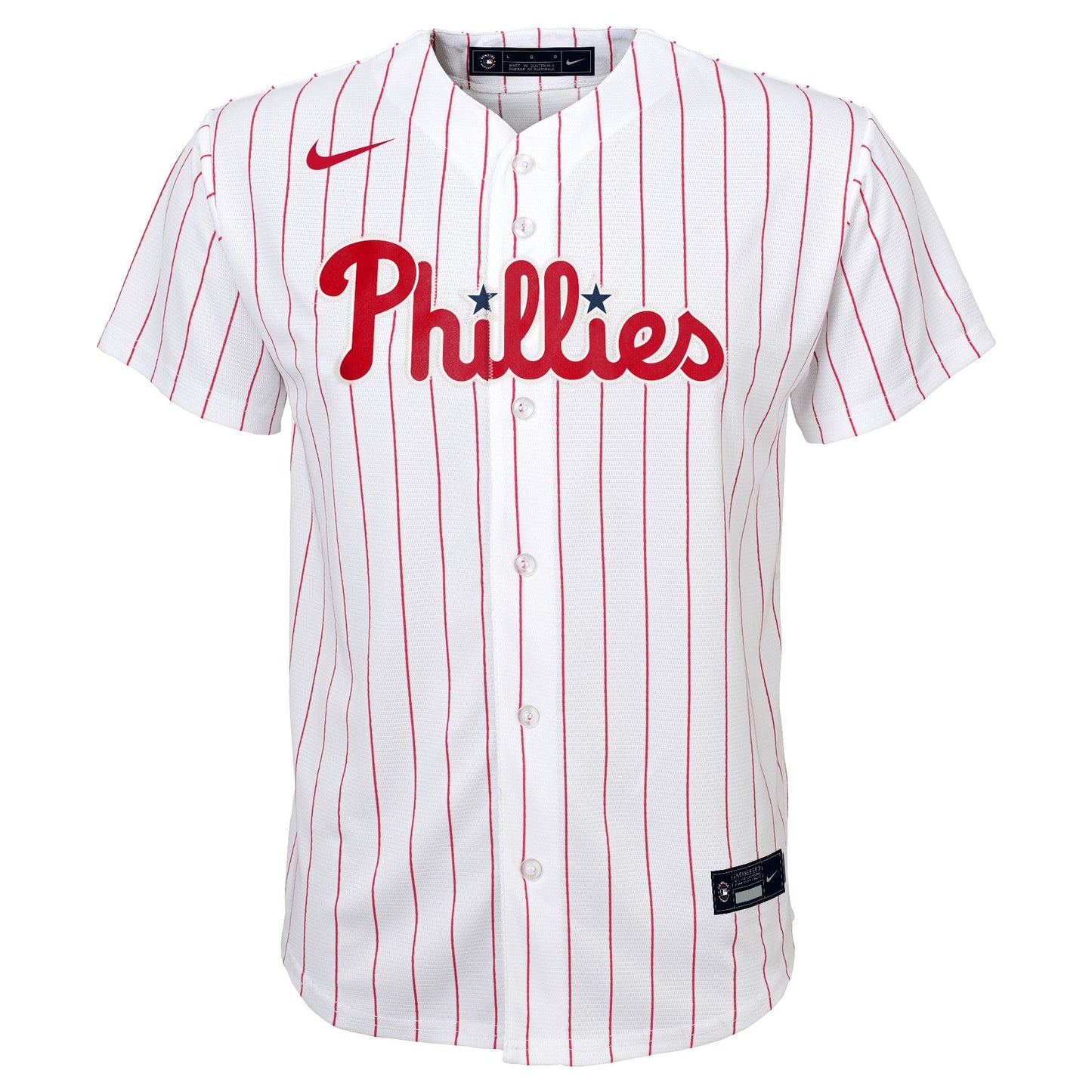 Bryce Harper Philadelphia Phillies Youth NIKE Home Screen Print Replica Jersey Official Team Jersey Sports Fan Apparel Official MLB Team Jersey Baseba