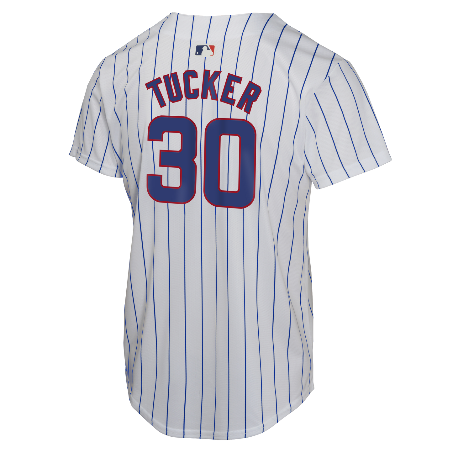 NIKE Youth Kyle Tucker Chicago Cubs White Home Replica Sublimated Twill Jersey Official Team Jersey Sports Fan Apparel Official MLB Team Jersey Baseba