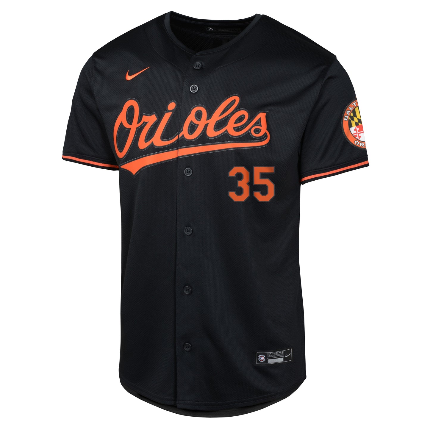 Youth Adley Rutschman NIKE Black Alternate Limited Replica Jersey Official Team Jersey Sports Fan Apparel Official MLB Team Jersey Baseball Fan Appare