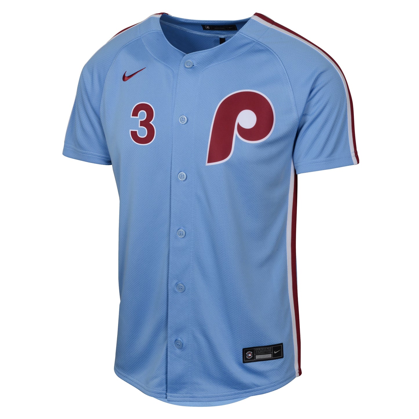 Youth Bryce Harper Philadelphia Phillies NIKE Blue Alternate Limited Replica Jersey Official Team Jersey Sports Fan Apparel Official MLB Team Jersey B