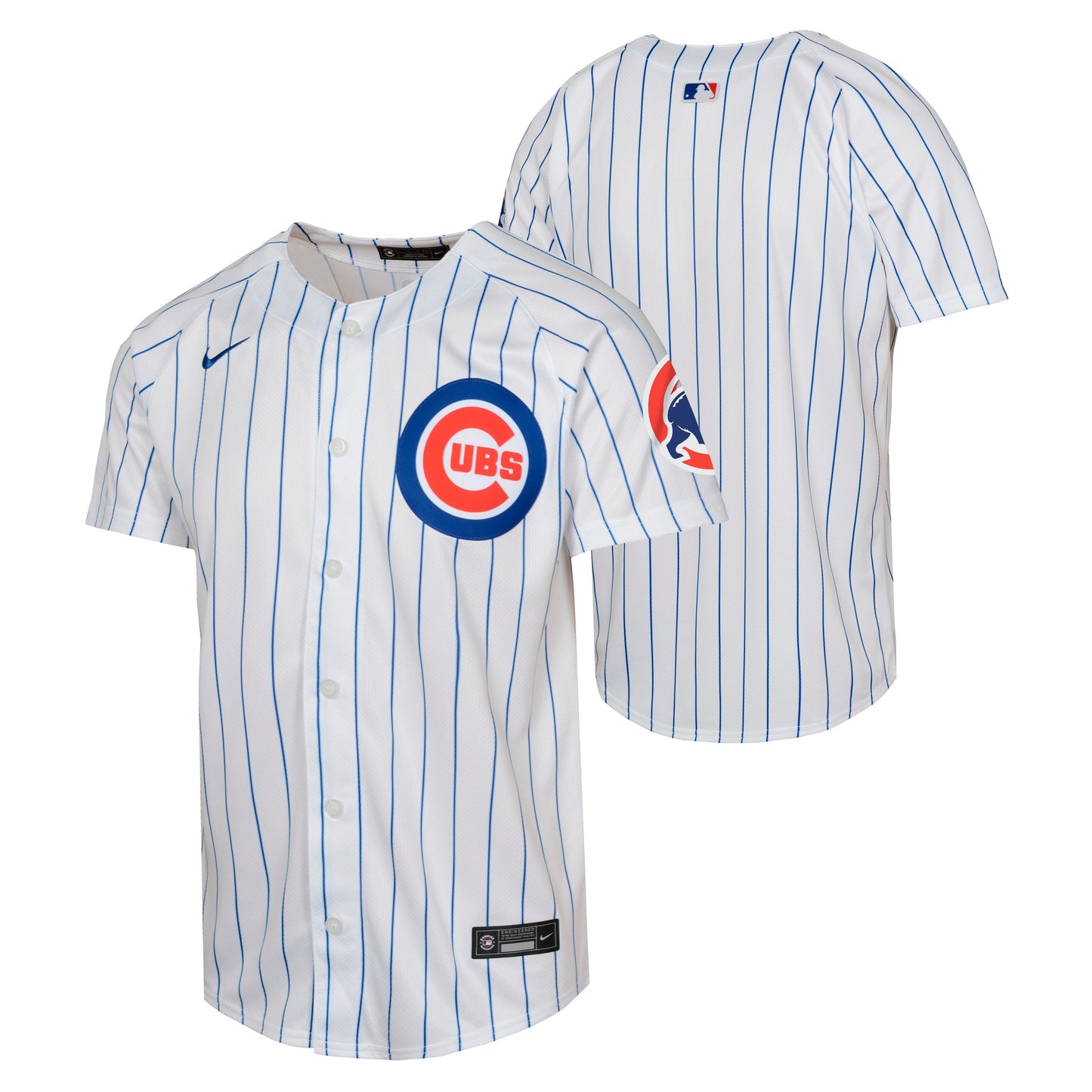 Youth Chicago Cubs Home White Nike Limited Blank Replica Jersey Official Team Jersey Sports Fan Apparel Official MLB Team Jersey Baseball Fan Apparel