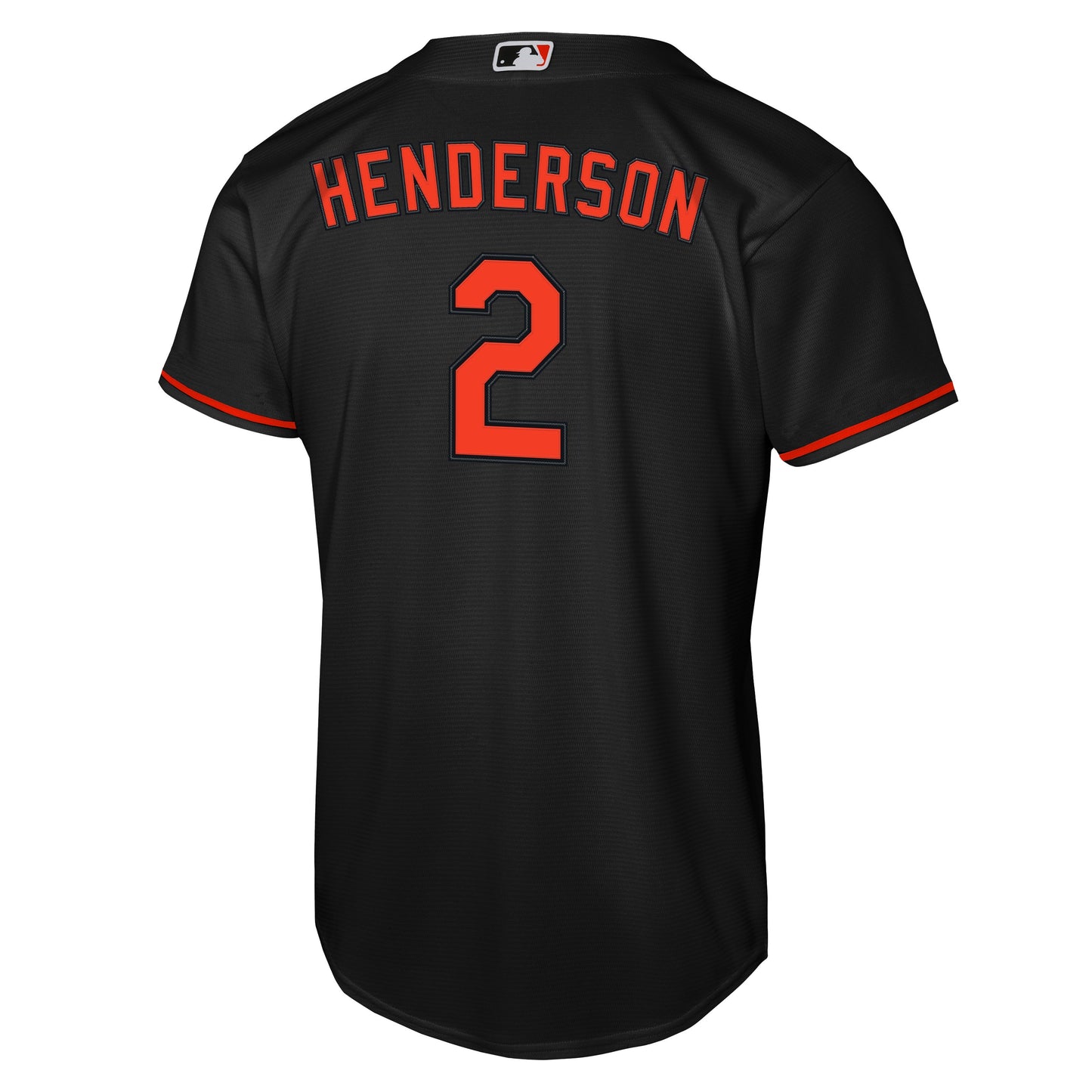 NIKE Youth Baltimore Orioles Gunnar Henderson Black Alternate Replica Jersey Official Team Jersey Sports Fan Apparel Official MLB Team Jersey Baseball
