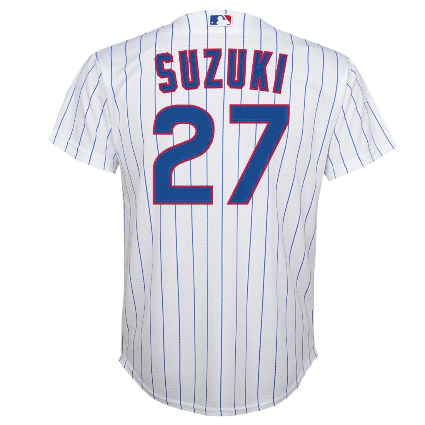 NIKE Youth Seiya Suzuki Chicago Cubs White Home Game Replica Jersey Official Team Jersey Sports Fan Apparel Official MLB Team Jersey Baseball Fan Appa