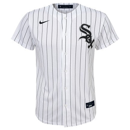 Youth Chicago White Sox Personalized Nike White Home Replica Team Jersey Official Team Jersey Sports Fan Apparel Official MLB Team Jersey Baseball Fan