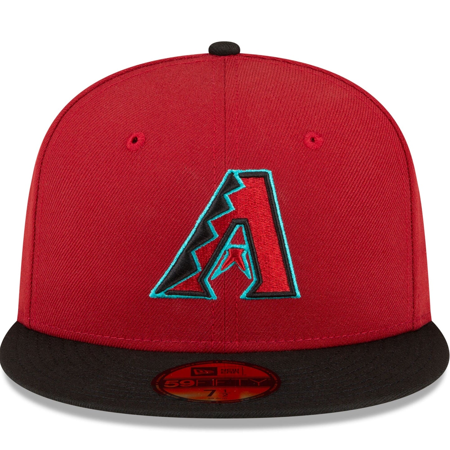 Men's Arizona Diamondbacks New Era Red/Black Home Authentic Collection On-Field 59FIFTY Fitted Hat Official Team Hat Sports Fan Cap Official MLB Team