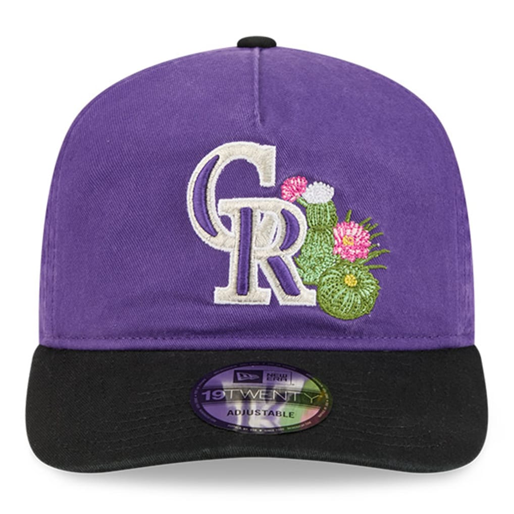 Colorado Rockies MLB 19Twenty Spring Training New Era Purple/Black Official Team Hat Sports Fan Cap Official MLB Team Hat Baseball Fan Cap