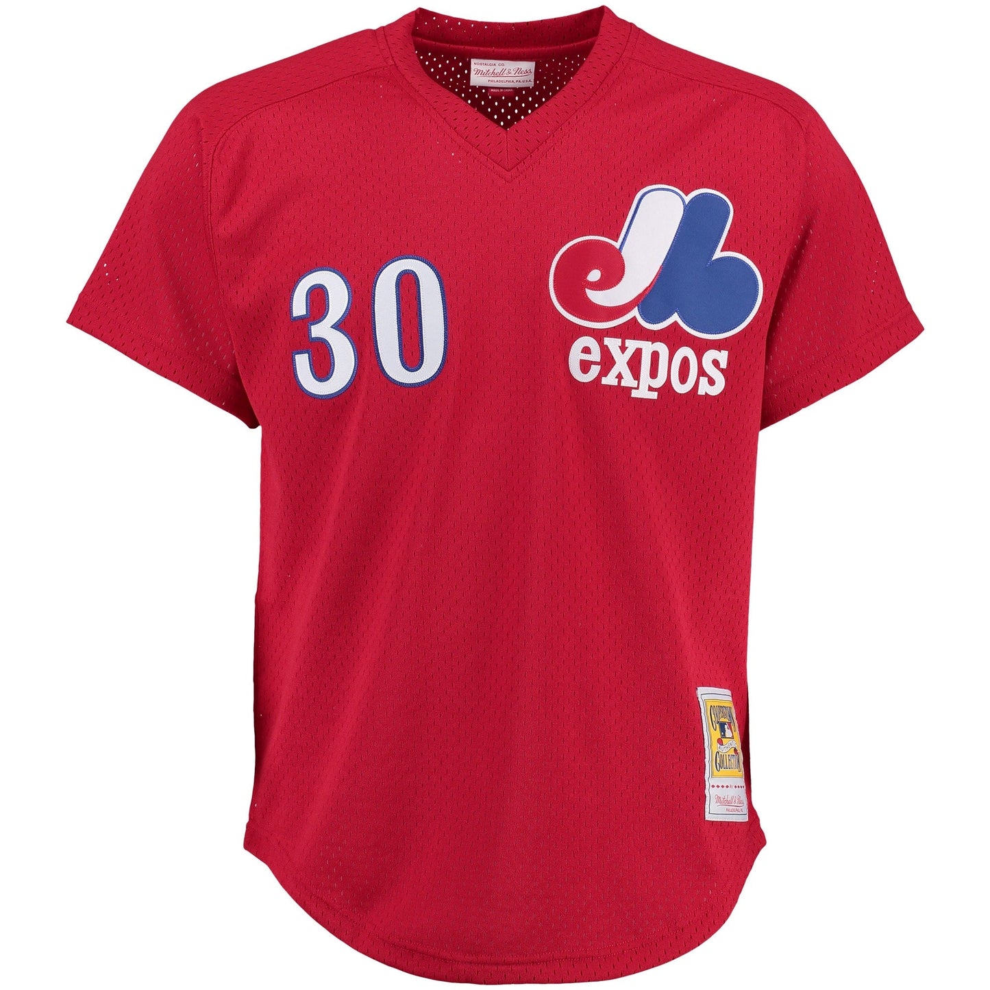 Tim Raines Montreal Expos Mitchell & Ness Batting Practice Jersey - Red Official Team Jersey Sports Fan Apparel Official MLB Team Jersey Baseball Fan