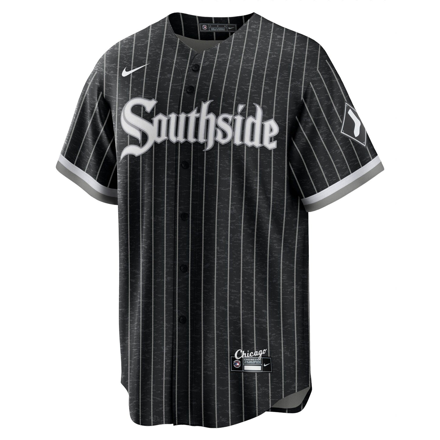 Men's Chicago White Sox Nike Black Southside City Connect Replica Jersey Official Team Jersey Sports Fan Apparel Official MLB Team Jersey Baseball Fan