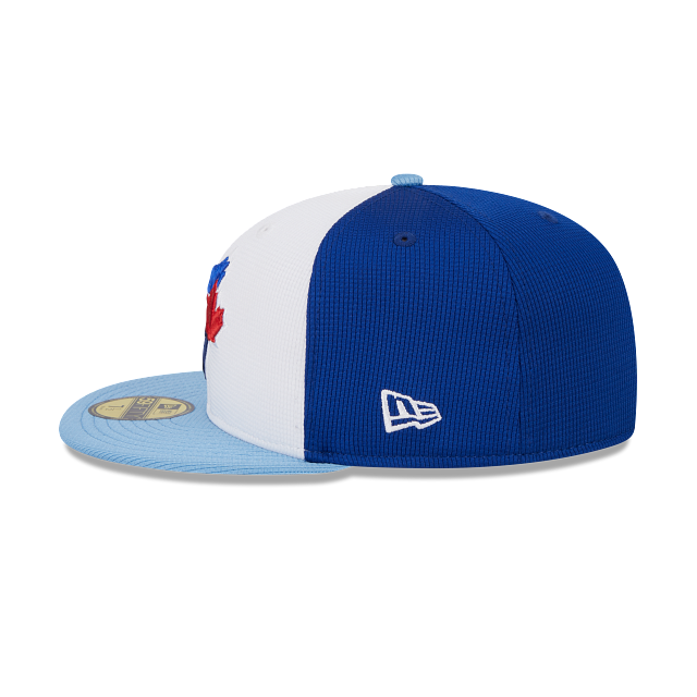 Toronto Blue Jays New Era White/Blue 2024 Spring Training 59FIFTY Fitted Hat Official Team Hat Sports Fan Cap Official MLB Team Hat Baseball Fan Cap
