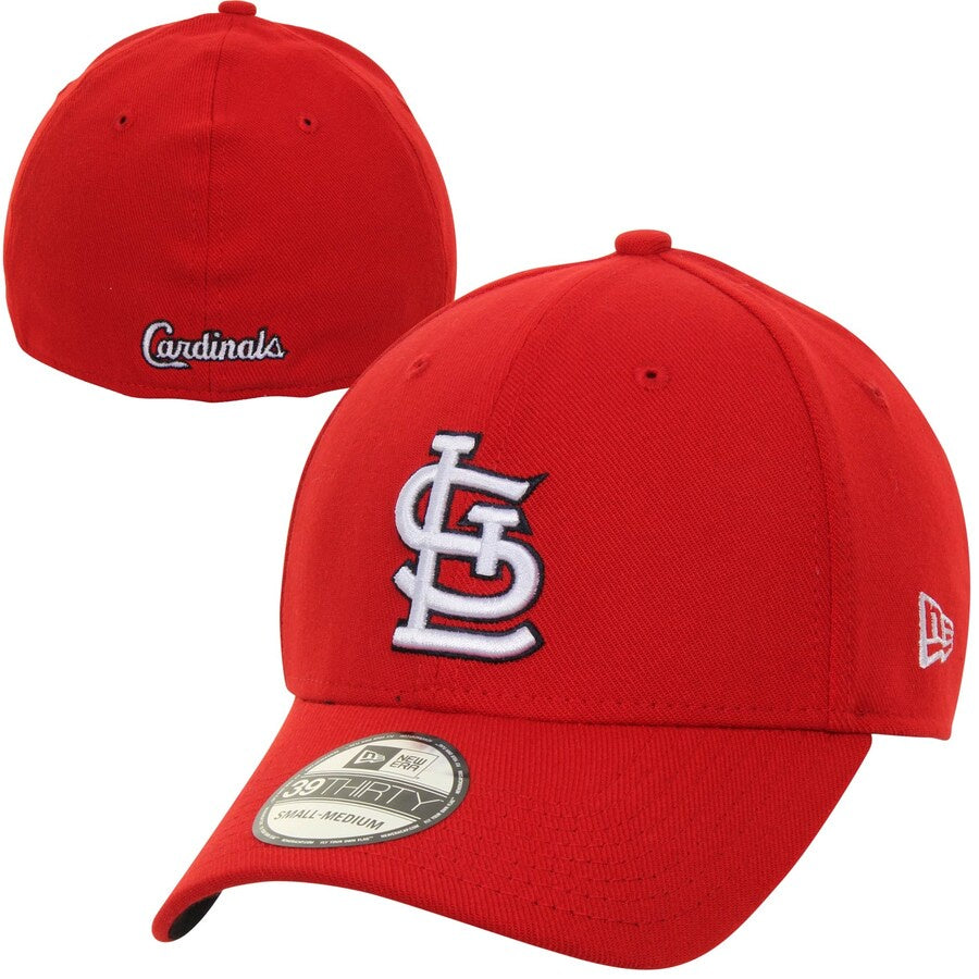 Men's St. Louis Cardinals New Era Red MLB Team Classic Game 39THIRTY Flex Hat Official Team Hat Sports Fan Cap Official MLB Team Hat Baseball Fan Cap