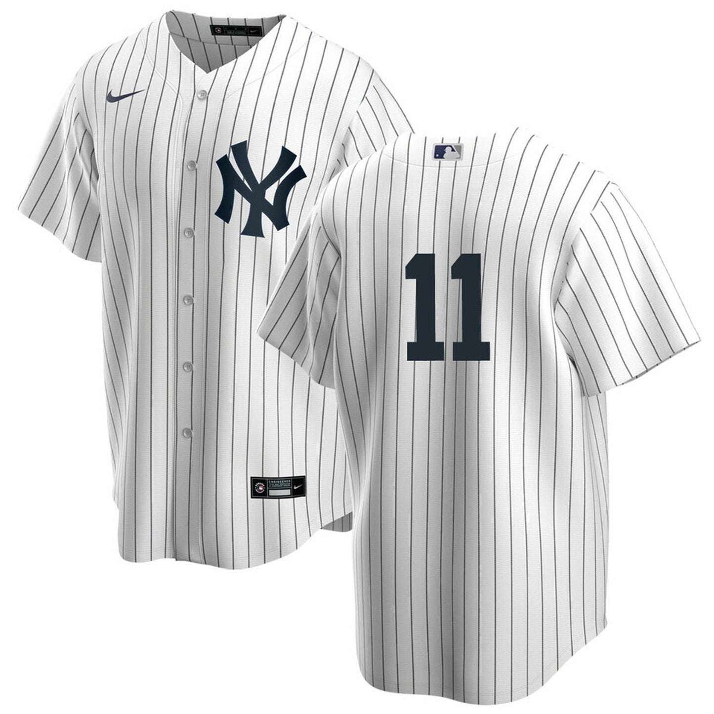 Men's Nike Anthony Volpe #11 White New York Yankees Home Official Replica Player Jersey Official Team Jersey Sports Fan Apparel Official MLB Team Jers