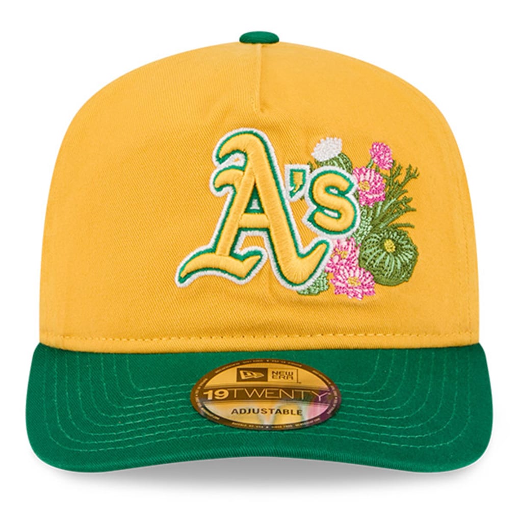 Oakland Athletics MLB 19Twenty Spring Training New Era Yellow/Green Official Team Hat Sports Fan Cap Official MLB Team Hat Baseball Fan Cap