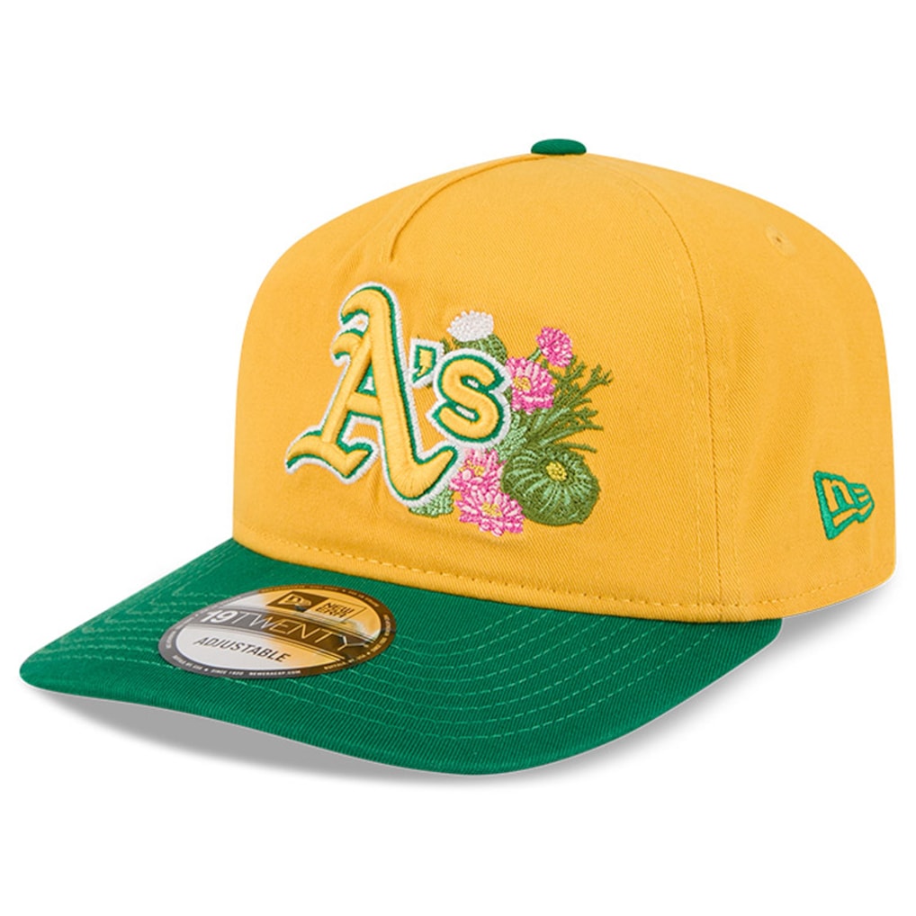 Oakland Athletics MLB 19Twenty Spring Training New Era Yellow/Green Official Team Hat Sports Fan Cap Official MLB Team Hat Baseball Fan Cap