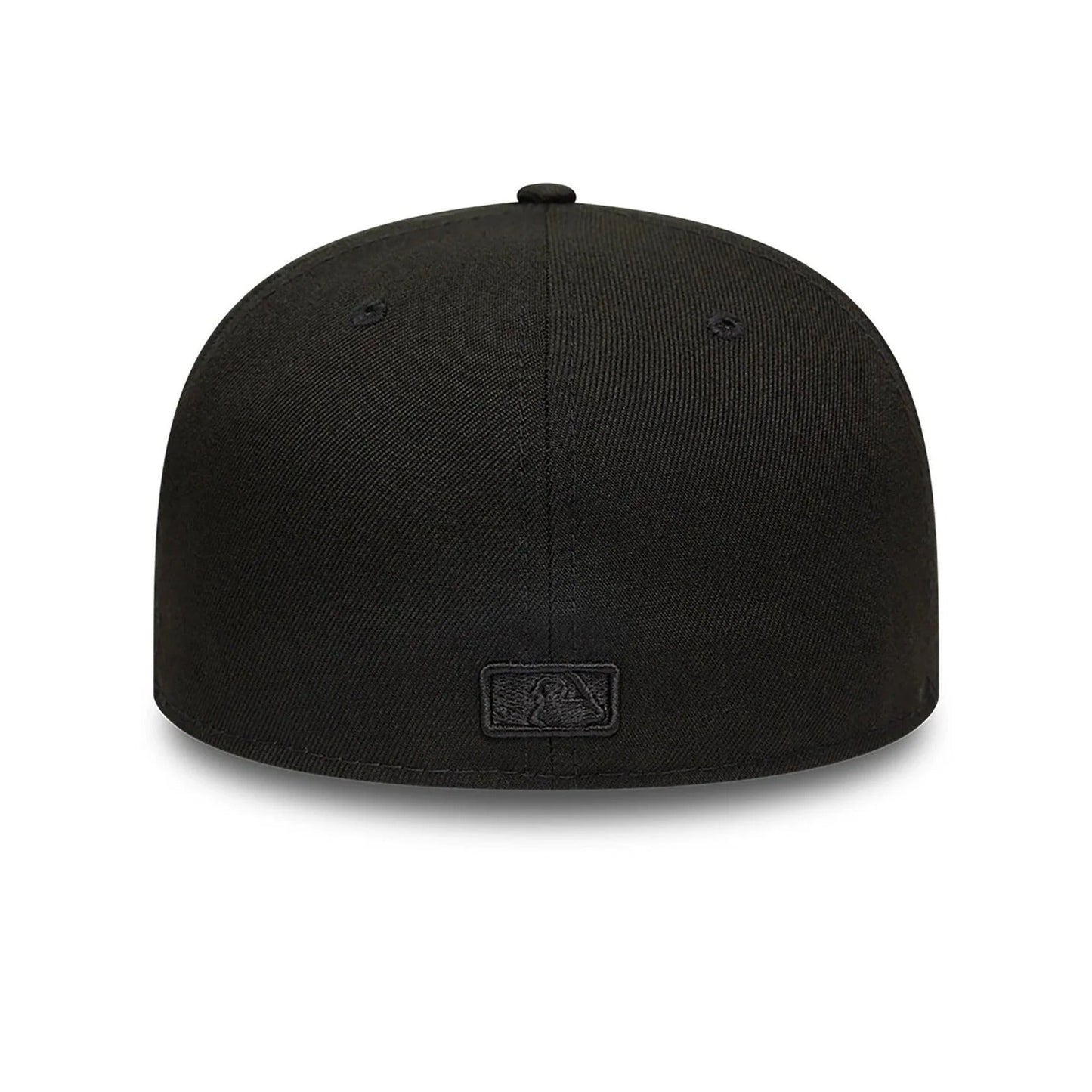 Atlanta Braves MLB League Essential 59FIFTY Fitted New Era Black/Black Official Team Hat Sports Fan Cap Official MLB Team Hat Baseball Fan Cap