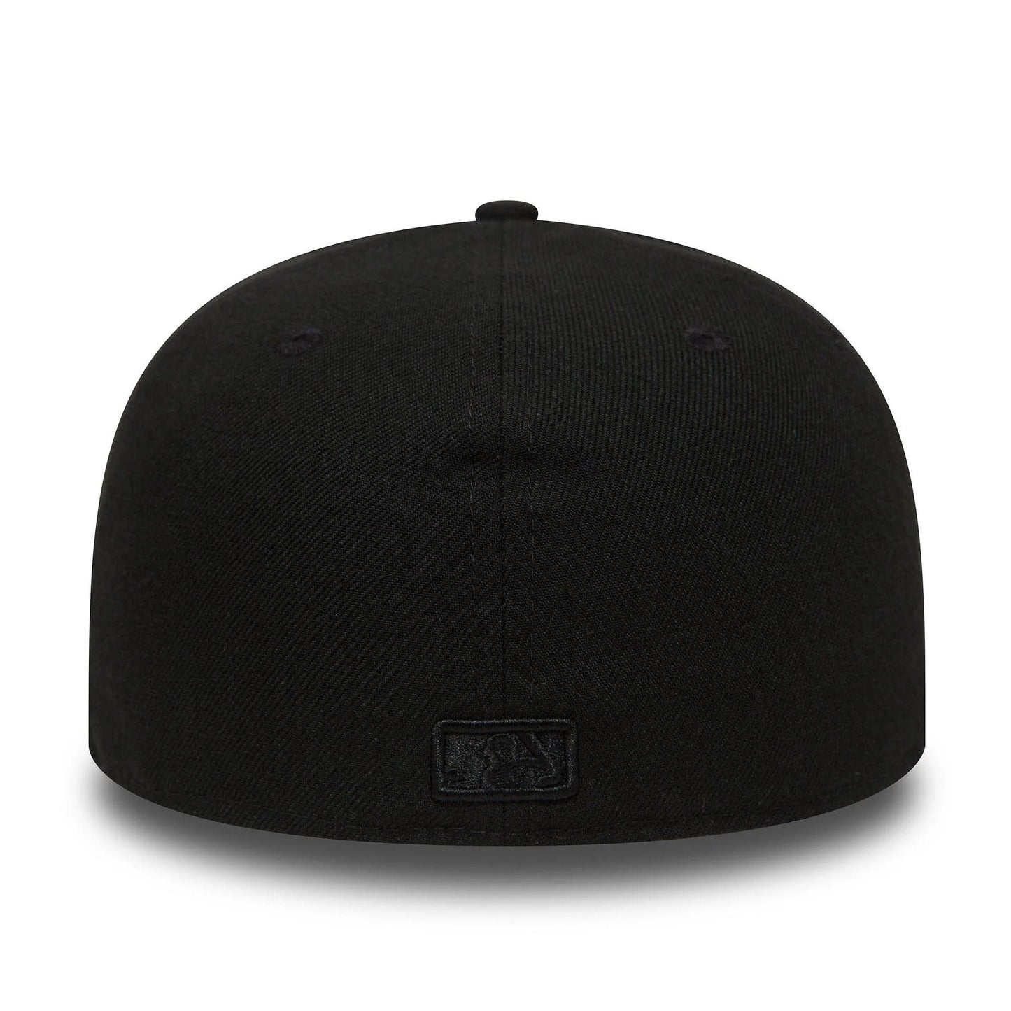 New York Yankees MLB League Essential 59FIFTY Fitted New Era Black/Black Official Team Hat Sports Fan Cap Official MLB Team Hat Baseball Fan Cap